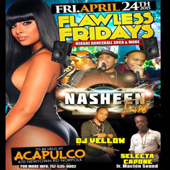 FLAWLESS FRIDAYS IN VIRGINIA FEATURING NASHEEN FIRE APRIL 2015