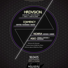 D'JAMENCY_Extract Live dj-set @ Unplug Party_Nouveau Casino_Paris_FR_April 2015