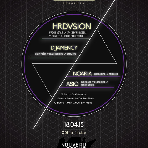 D'JAMENCY_Extract Live dj-set @ Unplug Party_Nouveau Casino_Paris_FR_April 2015