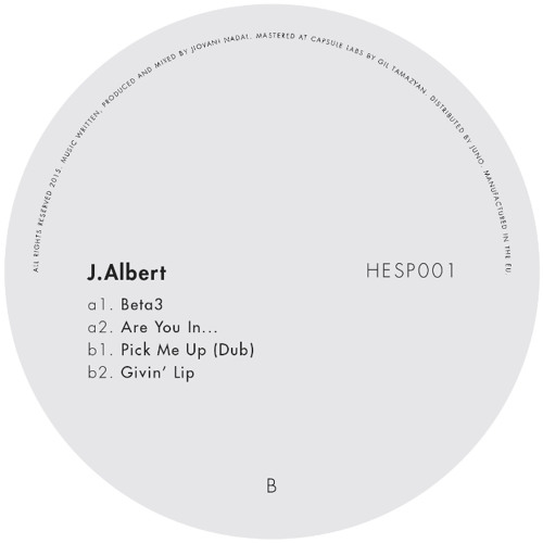 J. Albert - Pick Me Up (Dub)[Clip]
