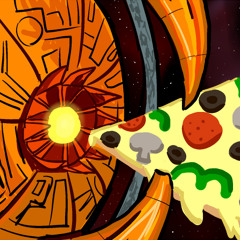 Unicron Eating Pizza