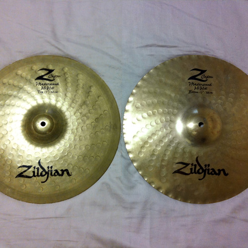 Zildjian a custom top mastersound hi hats