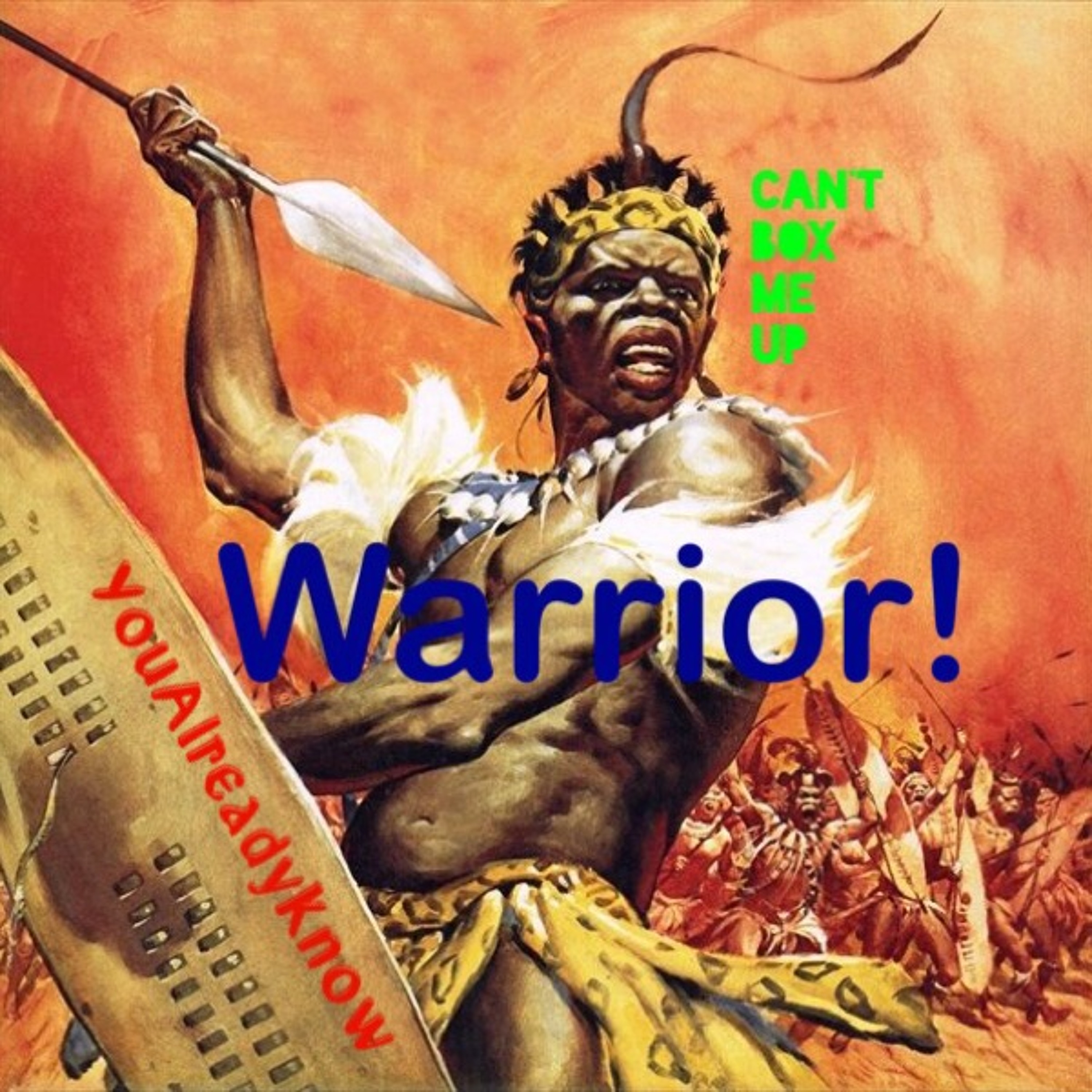 Warrior #CantBoxMeUp episode artwork