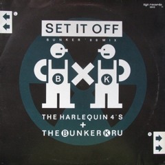 Bunker Kru / Harlequin 4's* Set It Off (Bunker 88 Mix) Pink Ink Mix