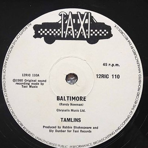 Tamlins "Baltimore" (Taxi) 12" Mix