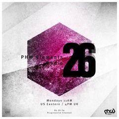 PHW Elements Radio 026 [27th Of April 2015 At Di.fm]