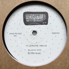 PAGER001 Markus Sommer & Phil Evans - Clementine Mona Lisa EP (12" Vinyl only)