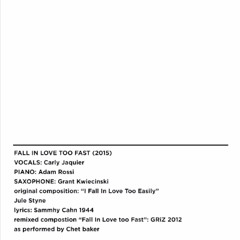 Fall In Love Too Fast (2015)