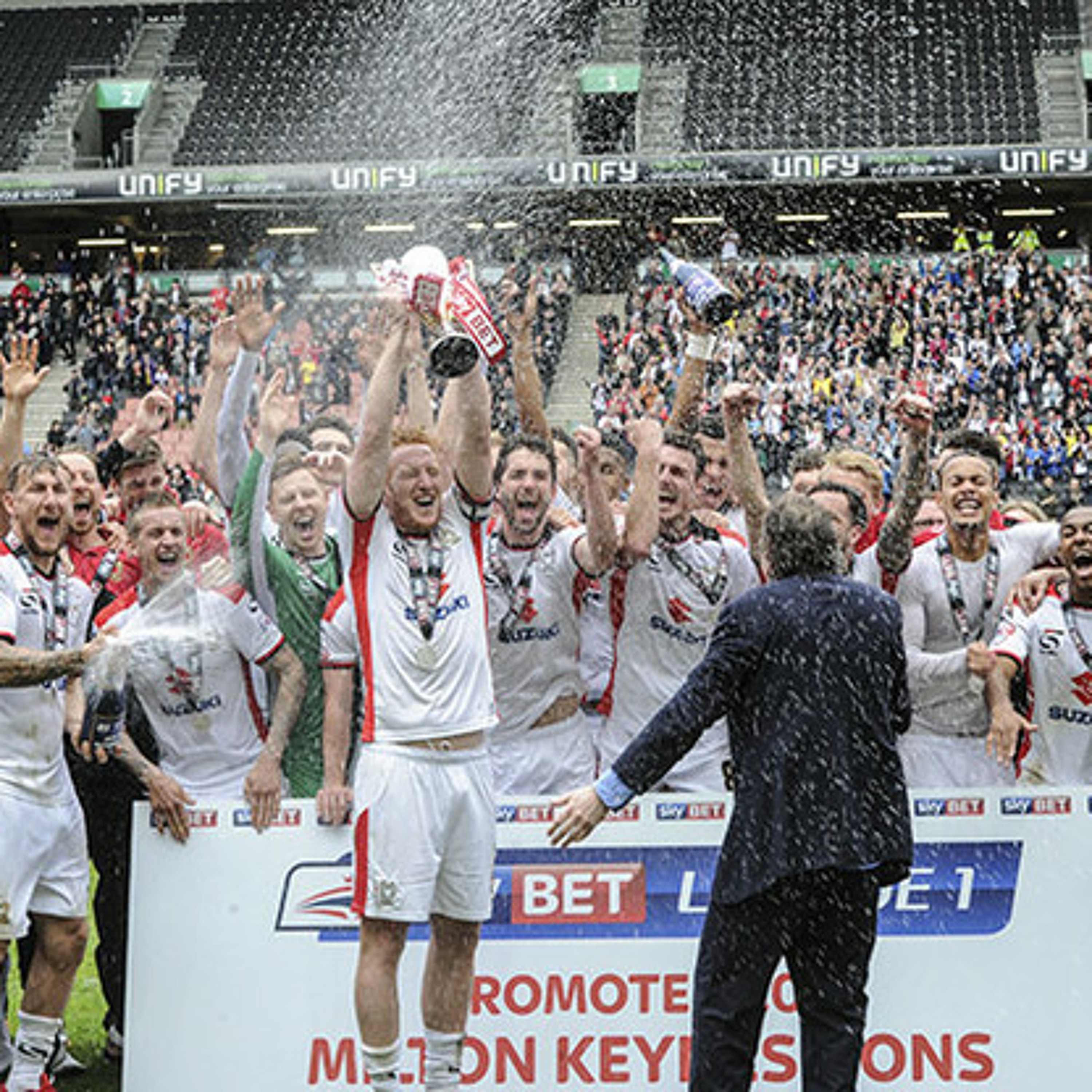 MK Dons Secure Promotion on the Last Day of the Season