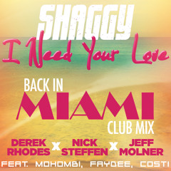 I Need Your Love (Back In Miami Club Mix - Nick Steffen X Jeff Molner X Derek Rhodes)