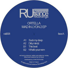 Ortella - Mad In Lyon 2 EP - ruti008