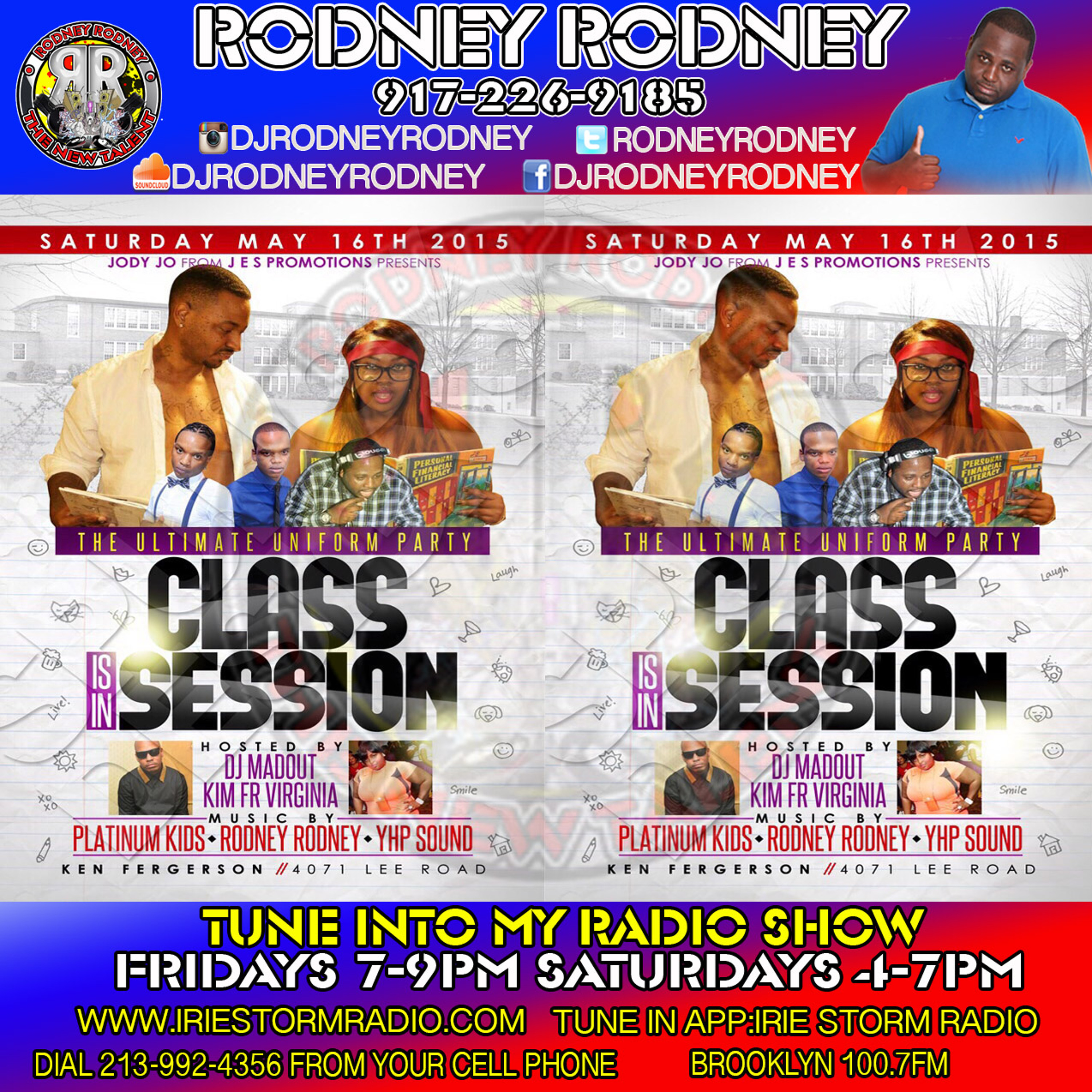 JODY JO PRES.CLASS IN SESSION ULTIMATE SCHOOL UNIFORM PARTY KEN FERGERSON CENTER CLEVELAND OH episode artwork
