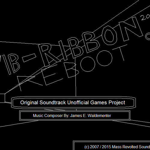 Vib-Ribbon Reboot 2015 OST - Title Screen (Demo Test)