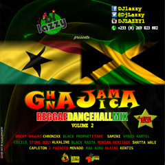 GHANA JAMAICA REGGAE DANCEHALL MIX-2015--Vol.2