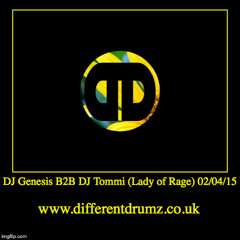 Dj Genesis B2B Dj Tommy (Lady of Rage) 'Euphoric Bass' On DDz 02 /05/15