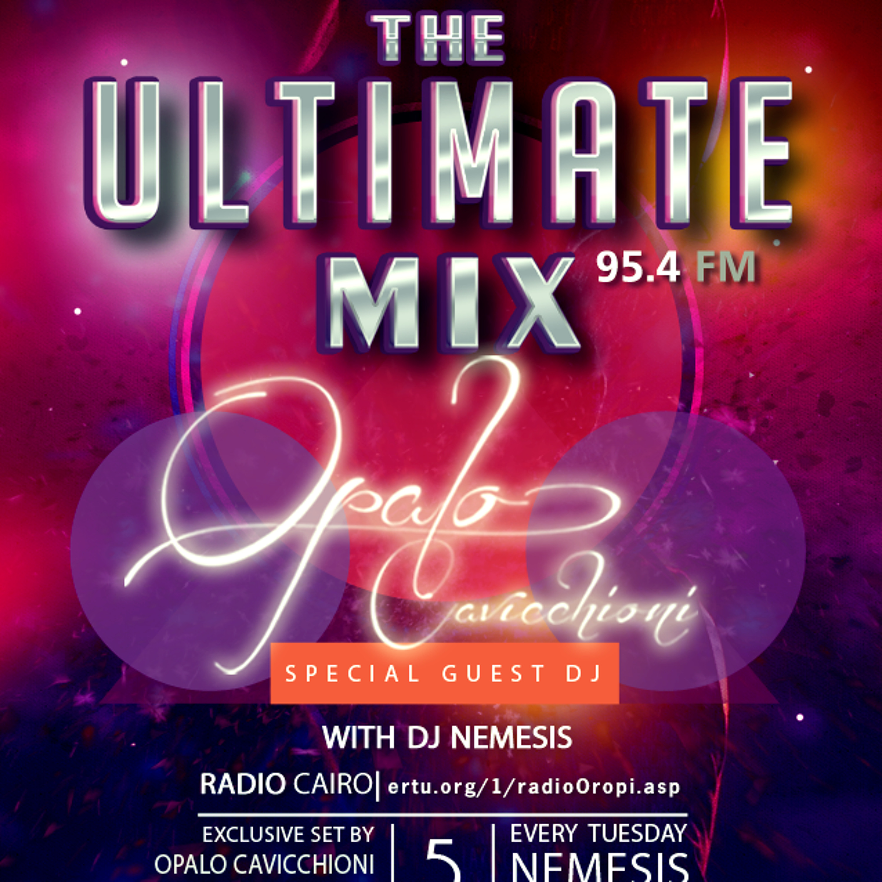Nemesis - The Ultimate Mix Radio Show (019) 05/5/2015 (Guest Opalo Cavicchioni) episode artwork