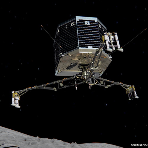 PHILAE TOUCHDOWN (mapalma x mobilegirl)