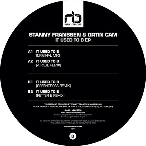 Stanny Franssen & Ortin Cam - It Use To Be