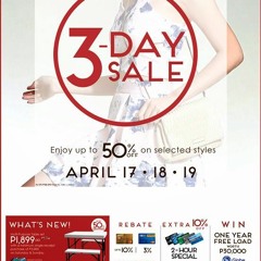 SM Store 3day Sale