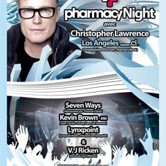 Kevin Brown LIVE @ Pharmacy Night - opening Christopher Lawrence (May 2 2015)