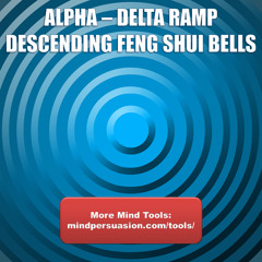 Brain Fade To Sleep - Brain Wave Ramp With Decreasing Tonal Feng Shui Bells