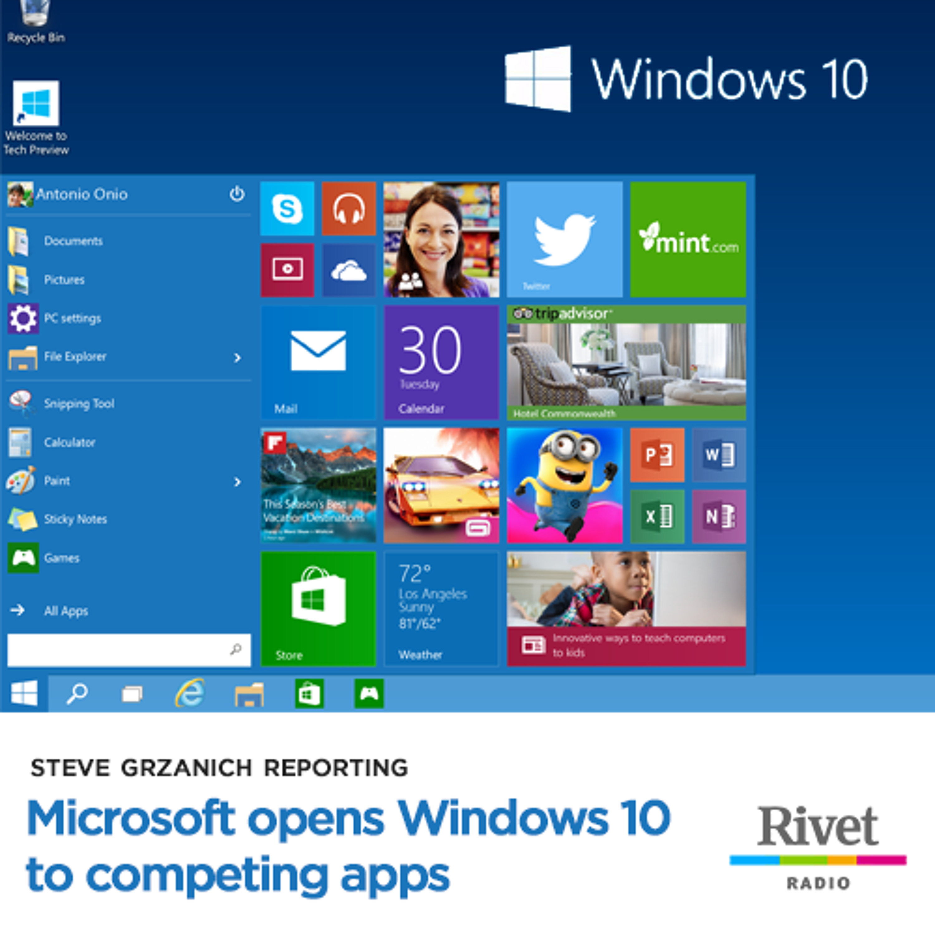 Microsoft Opens Windows 10 To Competing Apps episode artwork