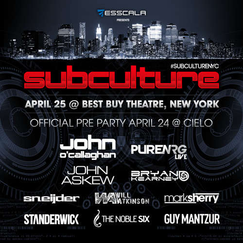 Mark Sherry LIVE @ Subculture (Cielo, New York) 24.04.15