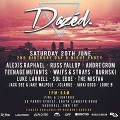 Dazed 2nd Birthday Promo Mix