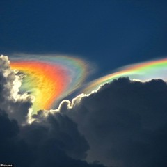 Fire Rainbow Cloud