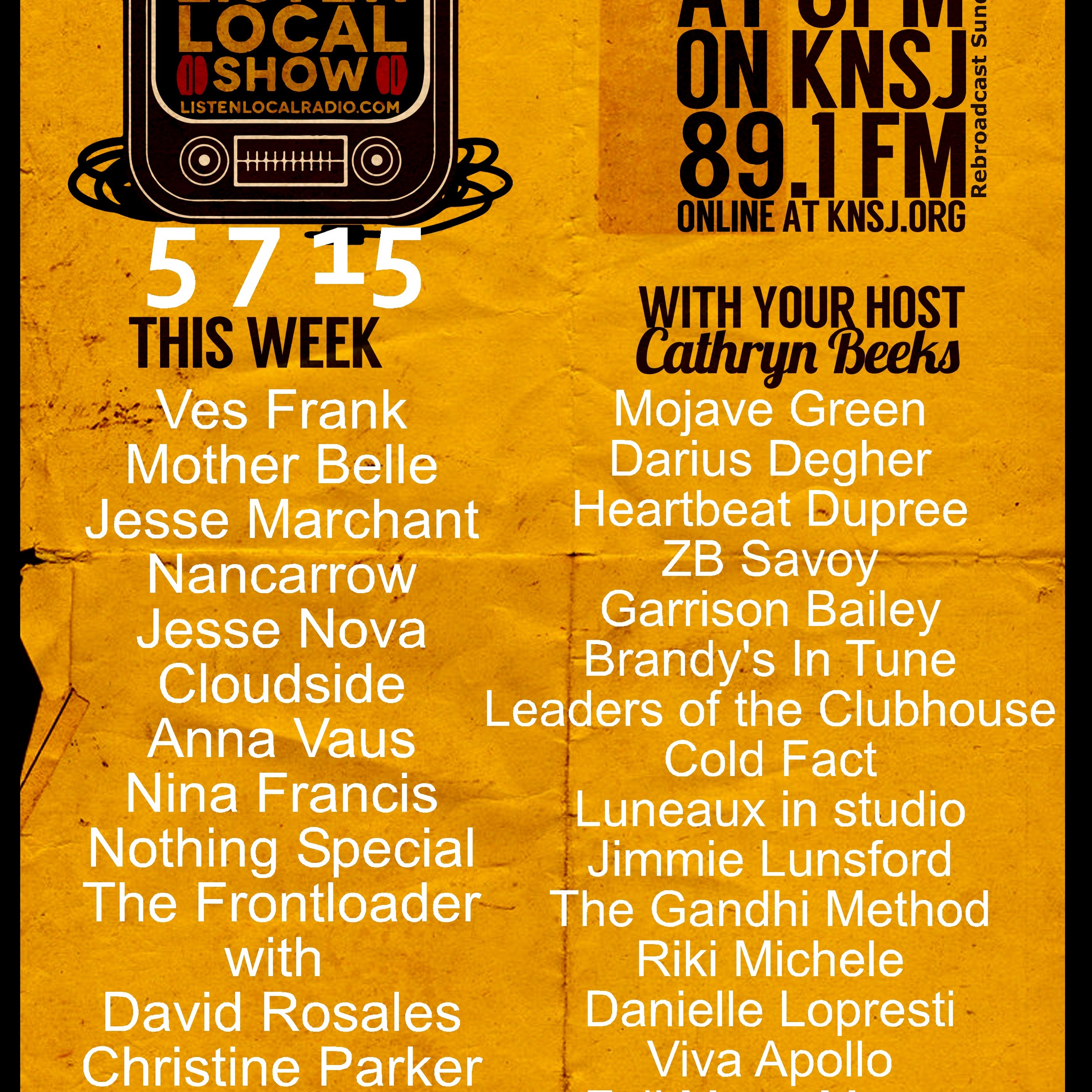 The Listen Local Show 5 7 15 episode artwork