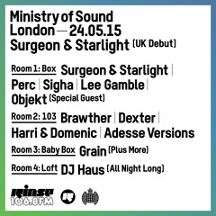 Rinse FM Podcast - Perc - 7th May 2015