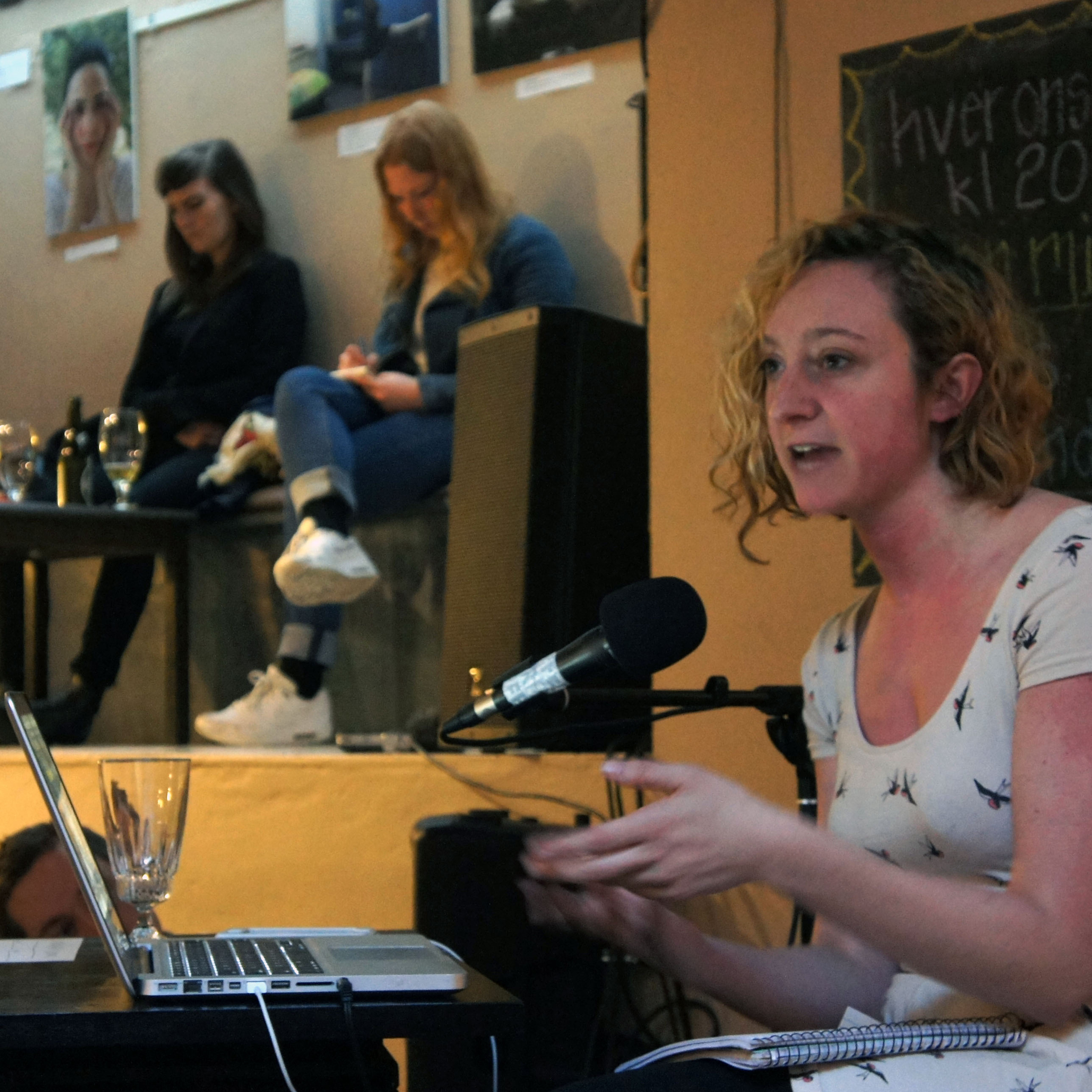 Artist talks and panel discussions