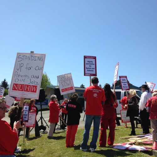 Stream St. Joseph Hospital Nurses Picket for Increased Staffing & Safer ...