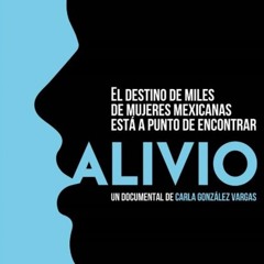 Carla González Vargas directora del documental Alivio, en entrevista.