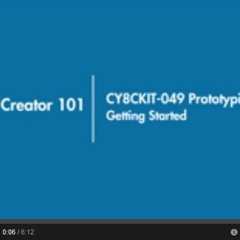 PSoC Creator 101: CY8CKIT-049 Prototyping Kit Getting Started