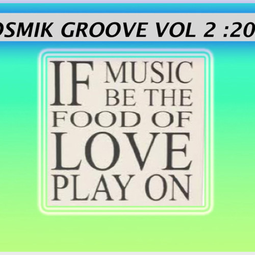 COSMIK GROOVE VOL.2 ::2012