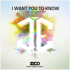 Zedd - I Want You To Know Feat. Selena Gomez (James Egbert Remix)