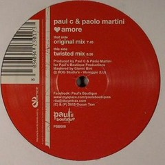 Paul C  Paolo Martini - Amore (Original Mix)
