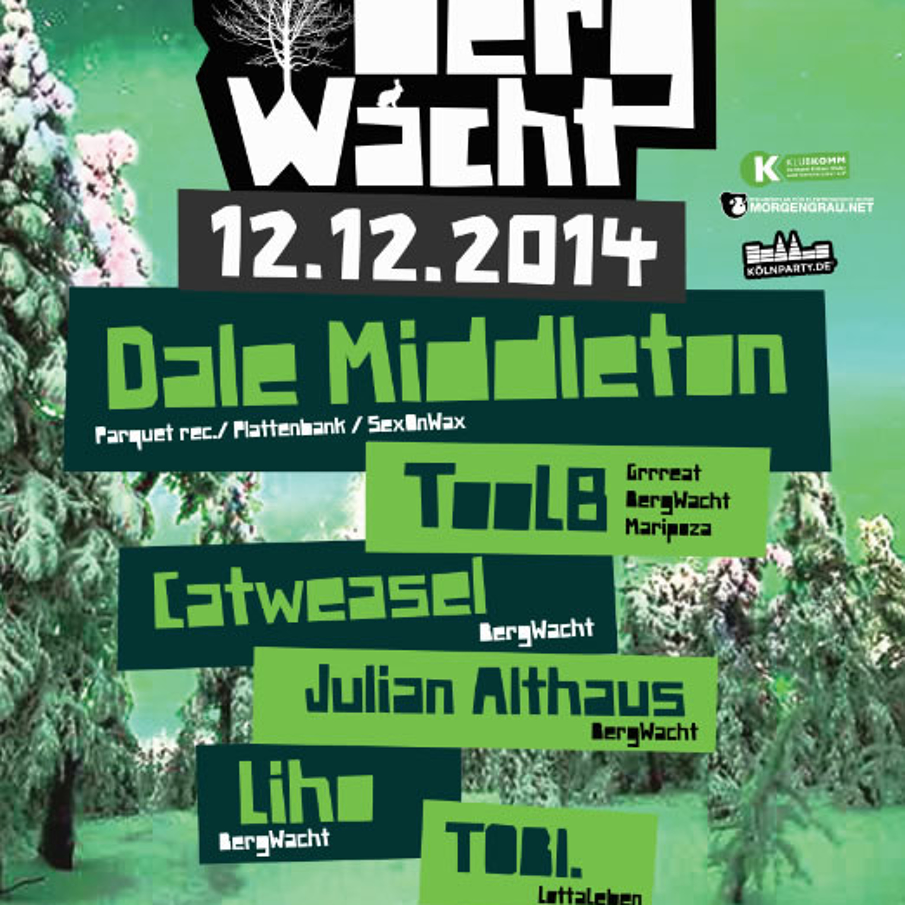 Catweasel @ BergWacht Artheater Cologne 12.12.2014 episode artwork