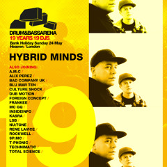 FREE DOWNLOAD: Hybrid Minds - Drum&BassArena 19 Years Exclusive Mix