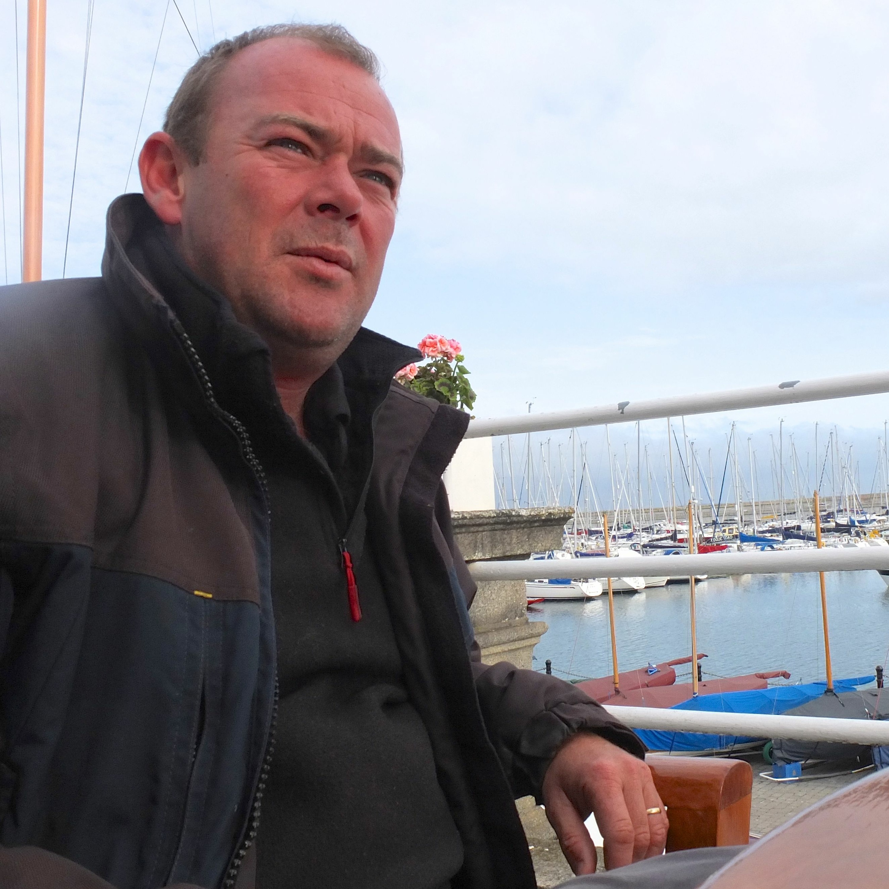 Mark McGibney from RNLI episode artwork
