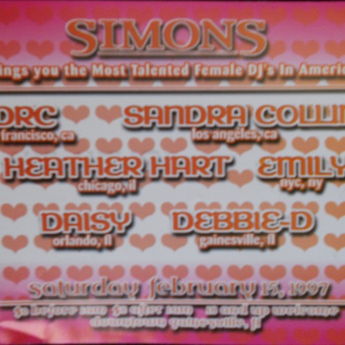 Live At Simons ( Valentines Day )