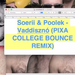 Soerii & Poolek - Vaddisznó (PIXA COLLEGE BOUNCE REMIX)