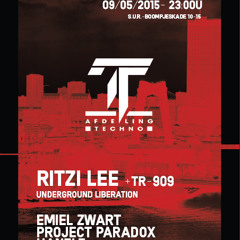 Project Paradox @ Afdeling Techno Rotterdam 09-05-15