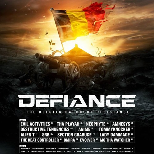12-05-2015 Evolver - Defiance Promo Mix (16-05-2015 @ COMPLEX St Niklaas)