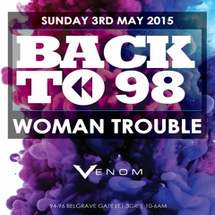 Back To 98 Recorded Live - DJ Glamour, MC's Blakey & MC Uno - Robbie Craig Live PA