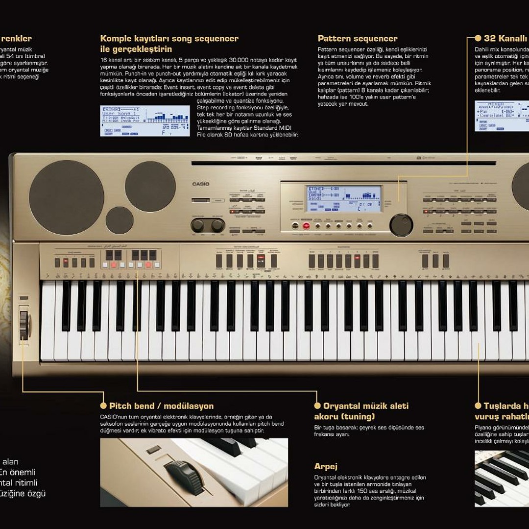 Casio at3 oriental keyboard online
