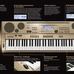 Casio AT3 - Arabic/Oriental sounds demo #1 - Glanza's studio