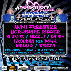 Andy Freestyle & MC Steal - Live at Pulsation 8th May 2015
