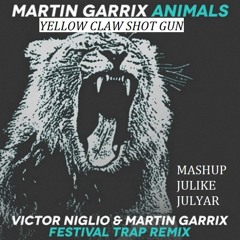 Victor Niglio & Martin Garrix And Yellow Claw - Shot Animals Gun (JulikE JulyaR MASHUP)